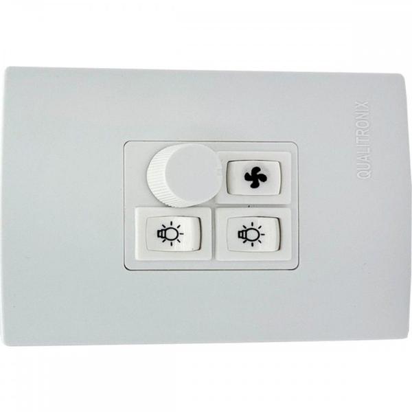 Imagem de Kit C/3 - Controle Para Ventilador Qualitronix Embutir Ve...