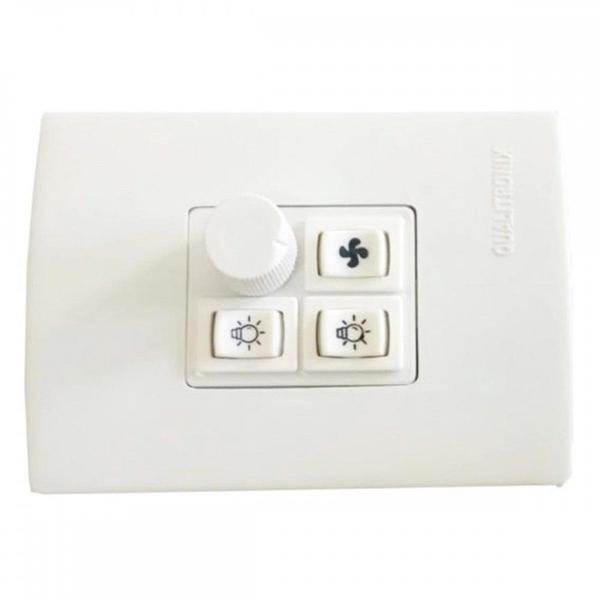 Imagem de Kit C/3 - Controle Ventilador Qualitronix Luz+Reversor 2L...