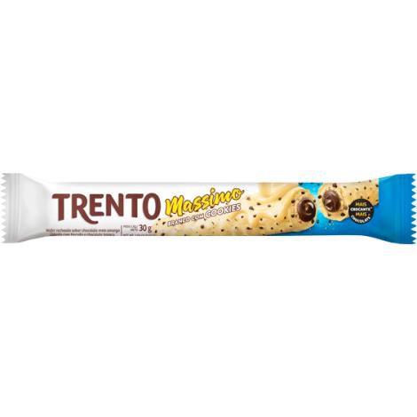 Imagem de Kit c/ 3 Display Chocolate Branco Trento Massimo Com Cookies 30g C/16un 