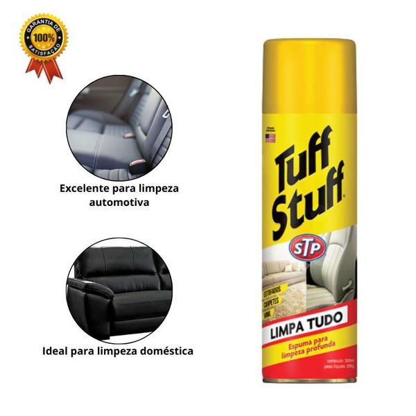 Imagem de Kit C/3 Espuma Limpadora Tuff Stuff Limpa Tudo 300ml