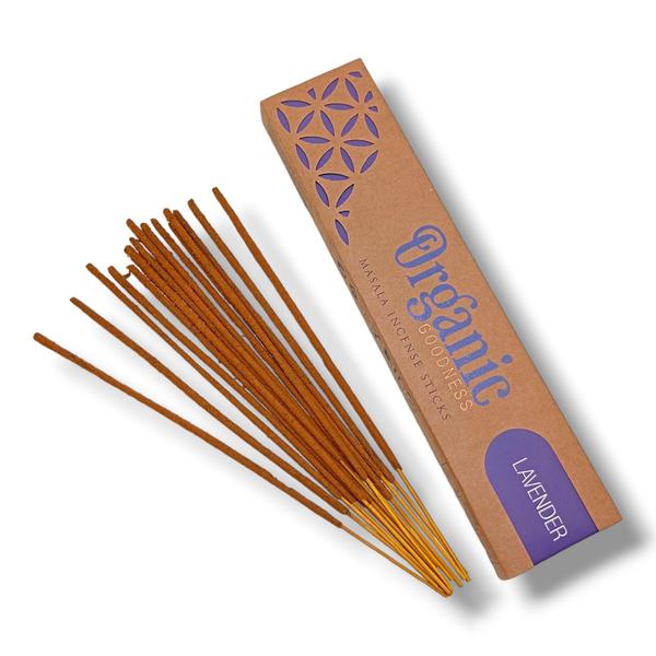 Imagem de Kit c/3 Incenso Organic Goodness - Nag Champa Lavender Arabian Oudh