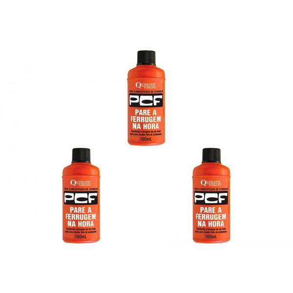 Kit C/3 - Removedor Neutralizador Convertedor. De Ferruge... - tapmatic Imagem de Kit C/3 - Removedor Neutralizador Convertedor. De Ferruge...