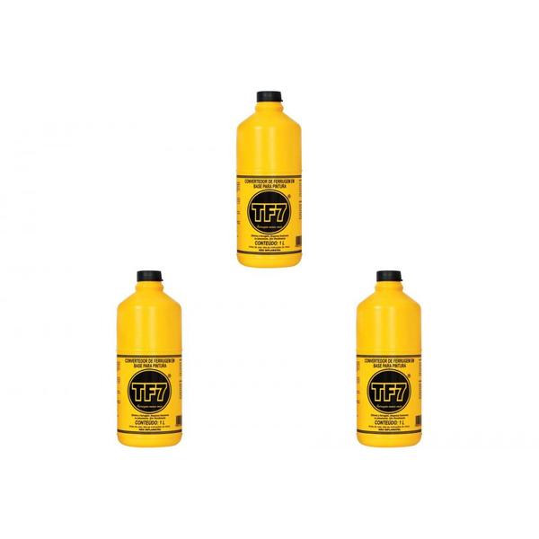 Kit C/3 - Removedor Neutralizador Convertedor. De Ferruge... - TBR Imagem de Kit C/3 - Removedor Neutralizador Convertedor. De Ferruge...