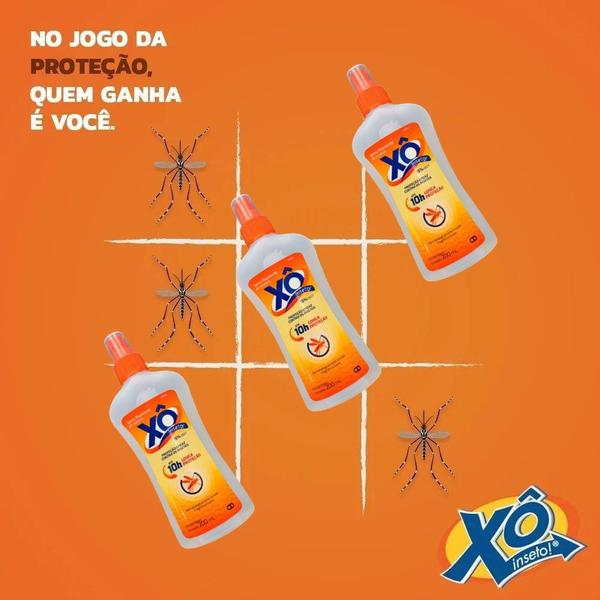 Imagem de Kit c/ 3 Repelentes Xô Inseto Spray15% Deet 10h 200ml