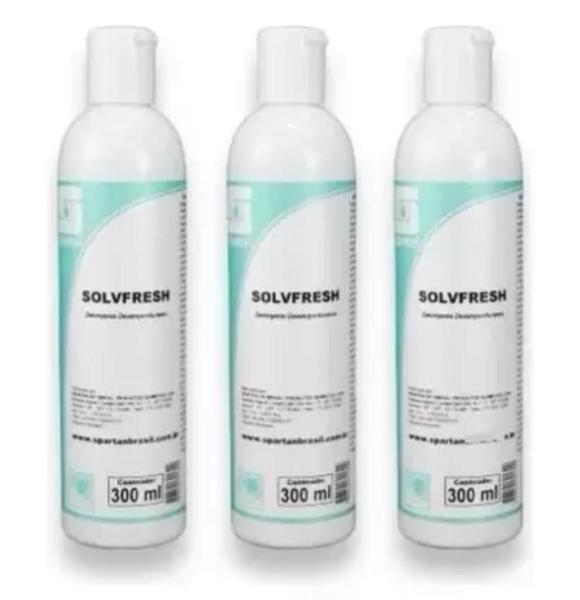 Imagem de Kit C/3 Solvfresh Detergente Desengordurante 300Ml, Spartan