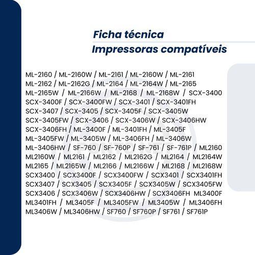 Kit C/ 3 Toner Compatível Impressora Mlt-d101s D101 101 - PontoNet Imagem de Kit C/ 3 Toner Compatível Impressora Mlt-d101s D101 101