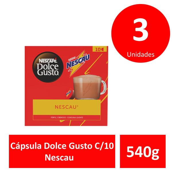 Kit C/30 Capsulas Nescafé Dolce Gusto - Nescau Imagem de Kit C/30 Capsulas Nescafé Dolce Gusto - Nescau