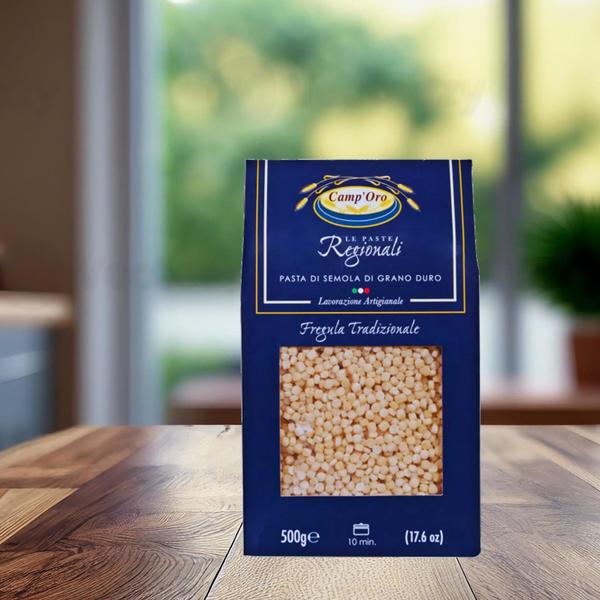 Imagem de Kit c/ 3un Massa Premium Fregula Tostata CAMP'ORO 500g