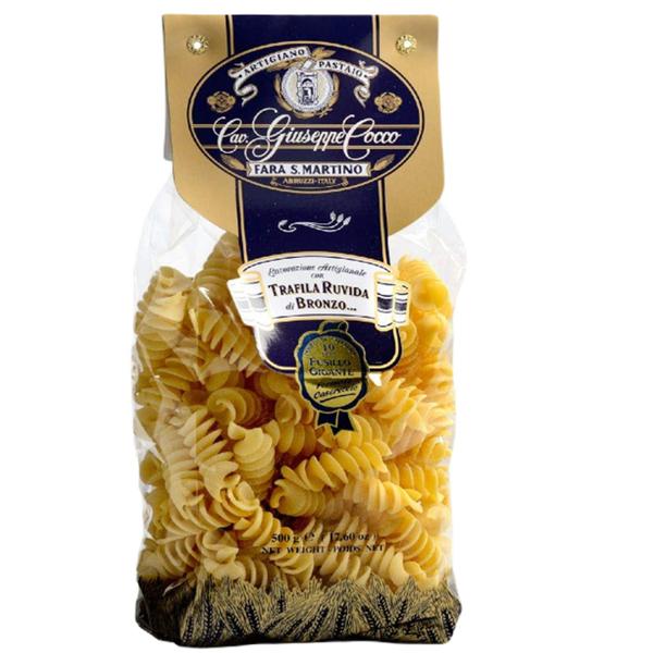 Kit c/ 3un Massa Premium Fusillo Gigante GIUSEPPE COCCO 500g - Colavita Imagem de Kit c/ 3un Massa Premium Fusillo Gigante GIUSEPPE COCCO 500g
