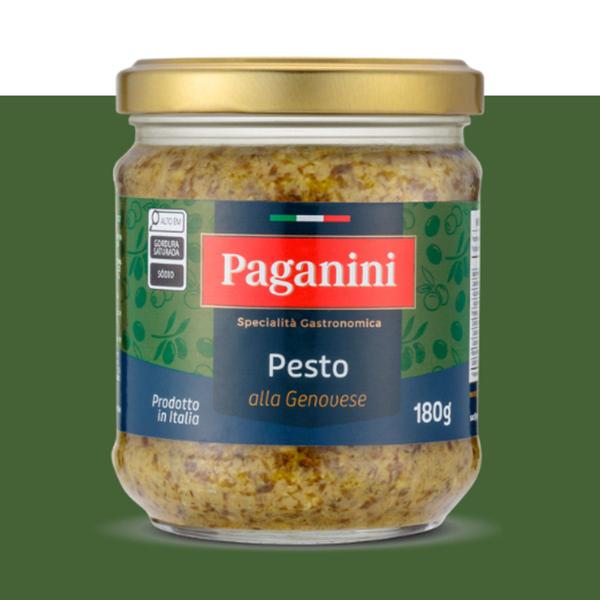 Imagem de Kit c/ 3un Molho Pesto Alla Genovese PAGANINI 180g