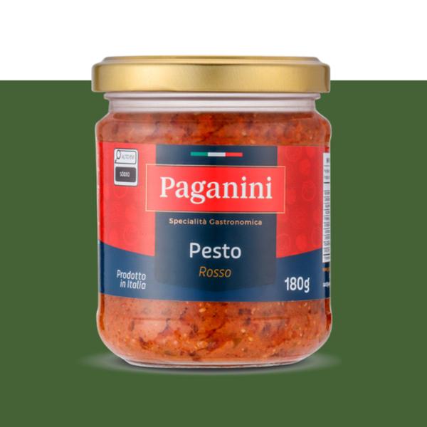 Imagem de Kit c/ 3un Molho Pesto Rosso da Liguria Paganini 180g