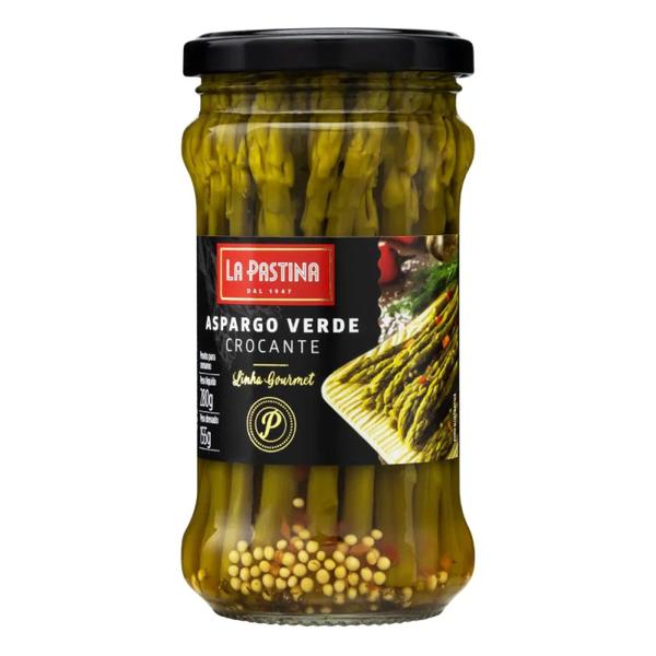 Imagem de Kit c/ 3und Aspargo Verde Crocante LA PASTINA 155g