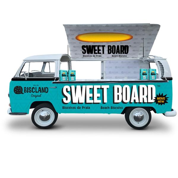 Imagem de Kit c/ 3und Biscoito BISCLAND Sweet Board Baunilha 250g