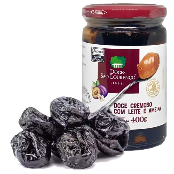 Kit c/ 3und Doce de Leite com Ameixa SÃO LOURENÇO 400g Imagem de Kit c/ 3und Doce de Leite com Ameixa SÃO LOURENÇO 400g