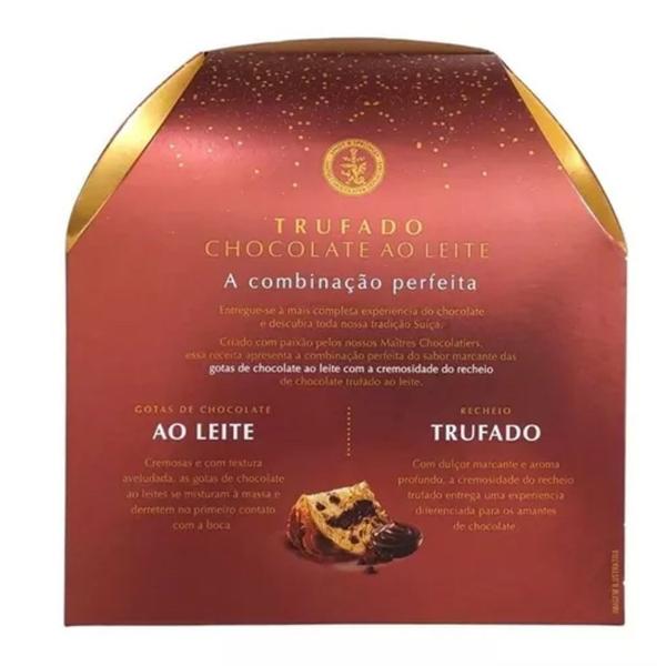 Imagem de Kit c/ 3und Panetone LINDT Trufado ao Leite 500g