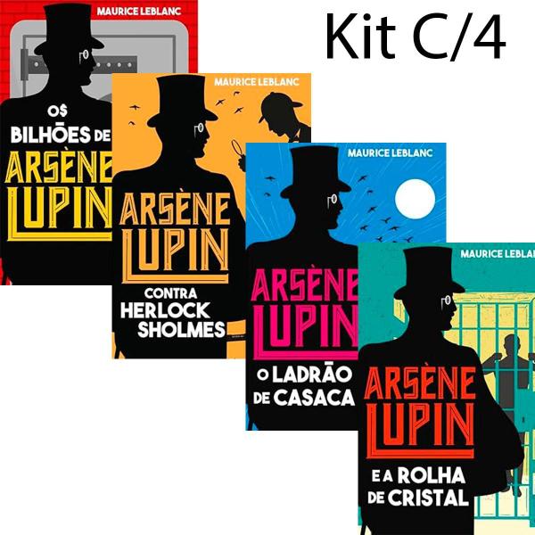 Imagem de Kit C/4 Arsène Lupin -  Lançamentos