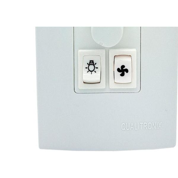 Imagem de Kit C/4 - Controle Para Ventilador Qualitronix Embutir Ve...