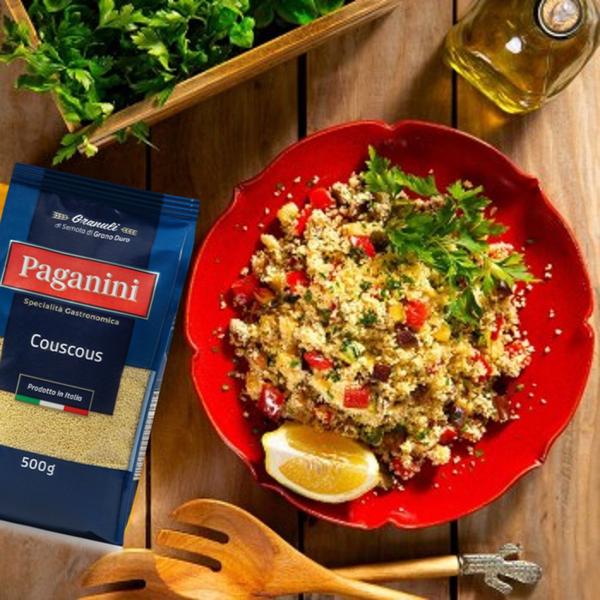 Imagem de Kit c/ 4 cxs de Couscous Italiano PAGANINI 500g