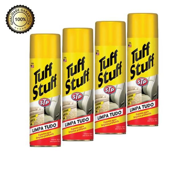 Kit C/4 Limpador De Uso Geral Tuff Stuff P/vinil 300ml - Fanáticos Por Cintas Imagem de Kit C/4 Limpador De Uso Geral Tuff Stuff P/vinil 300ml