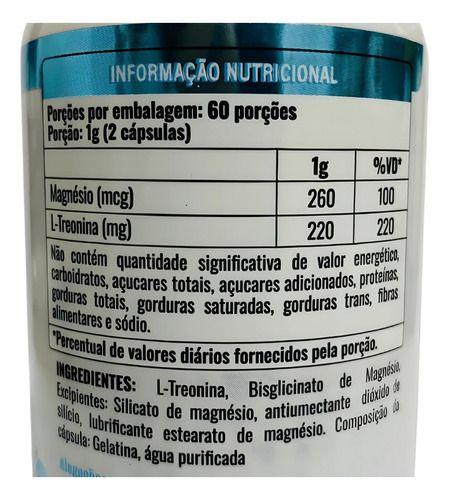 Imagem de Kit C/4 Magnésio Treonato 500mg - 120 Cáps - Fits Life