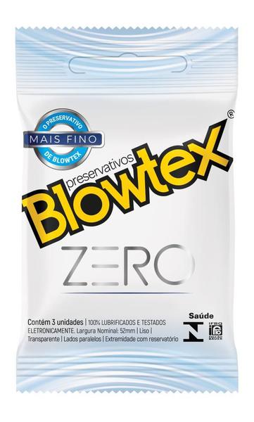 Imagem de Kit c/ 4 Pacotes Preservativo Blowtex Zero c/ 3 Un Cada