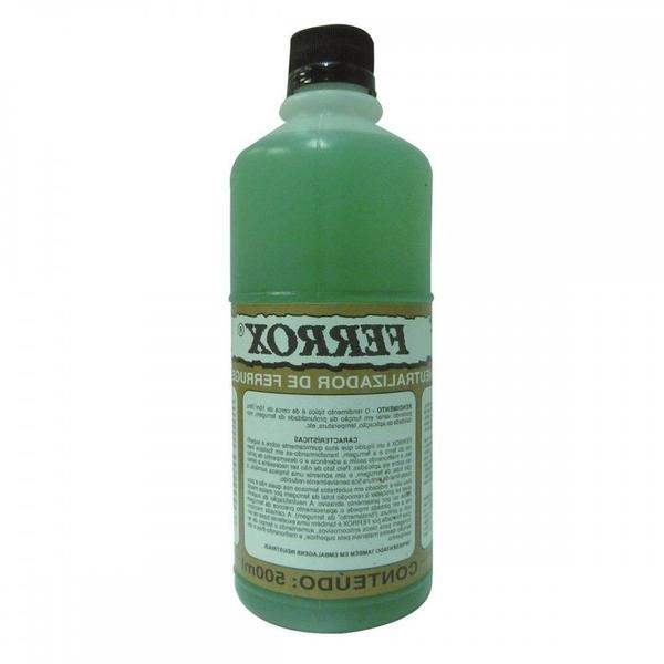 Kit C/4 - Removedor De Ferrugem Ferrox 1/2 L Fe81 Imagem de Kit C/4 - Removedor De Ferrugem Ferrox 1/2 L Fe81