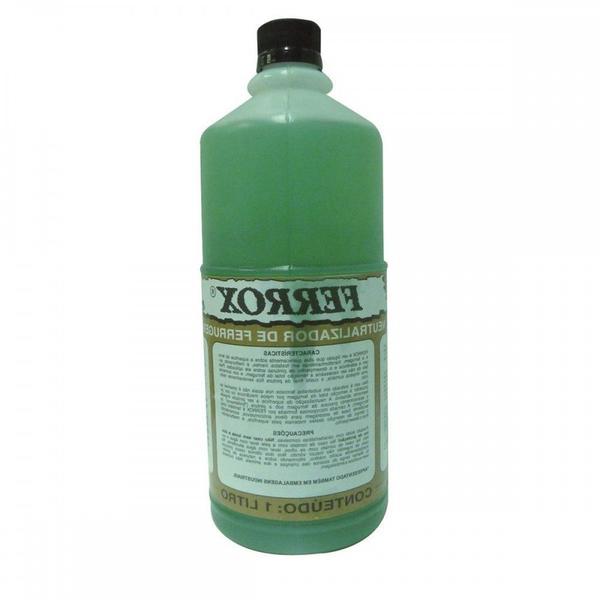 Kit C/4 - Removedor De Ferrugem Ferrox 1 L Fe85 Imagem de Kit C/4 - Removedor De Ferrugem Ferrox 1 L Fe85