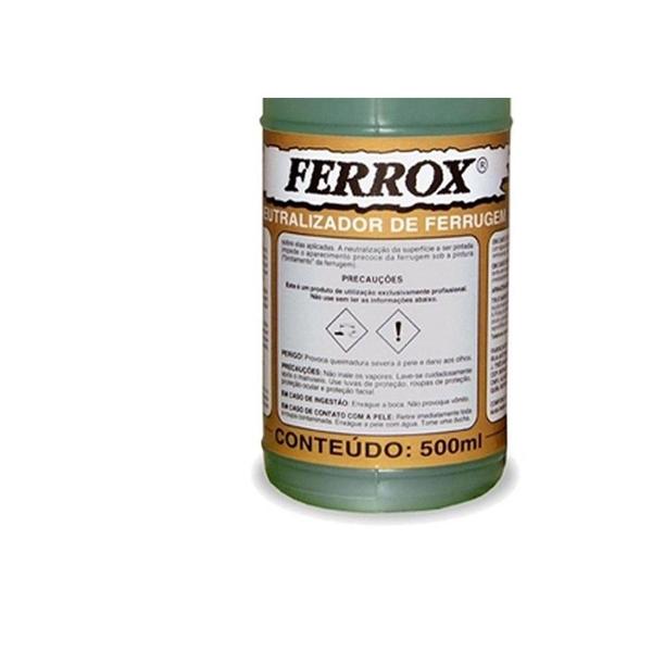 Kit C/4 - Removedor Ferrugem Ferrox Anticorrosivo 500Ml - Natrielli Imagem de Kit C/4 - Removedor Ferrugem Ferrox Anticorrosivo 500Ml