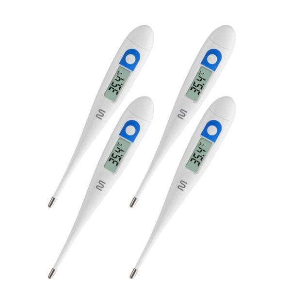 Kit c/4 Termometro Clinico Digital Branco Multilaser HC070 Imagem de Kit c/4 Termometro Clinico Digital Branco Multilaser HC070