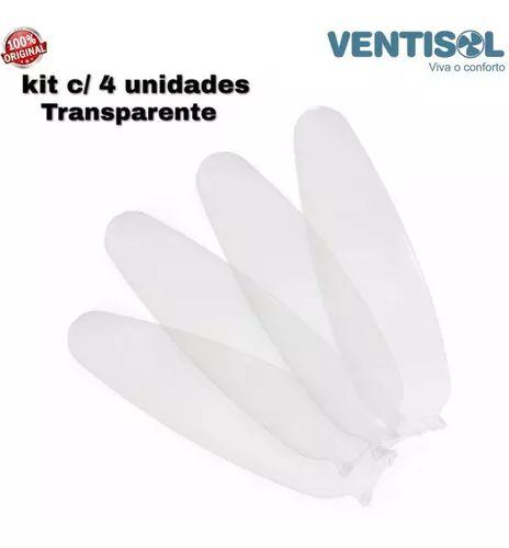 Imagem de Kit C/ 4 Und Hélice Pá Ventilador Ventisol Wind Cristal Mx