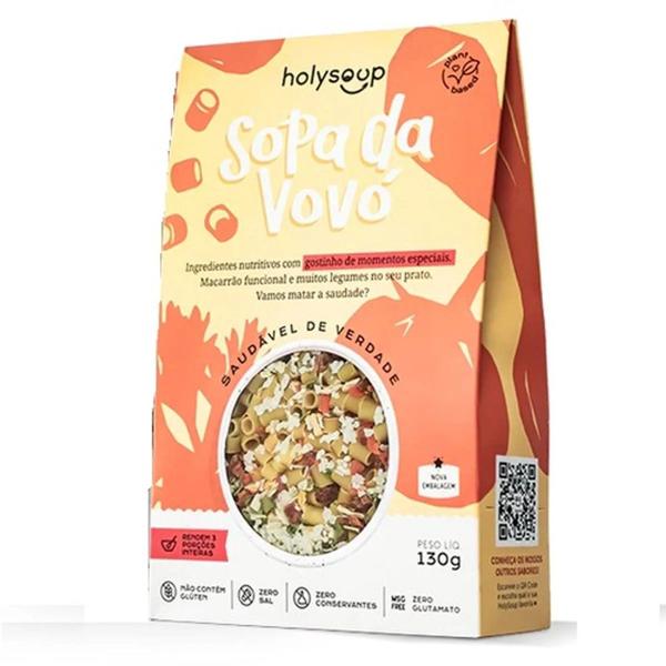 Imagem de Kit c/ 4und Sopa da Vovó HOLYSOUP s/ glúten 130g