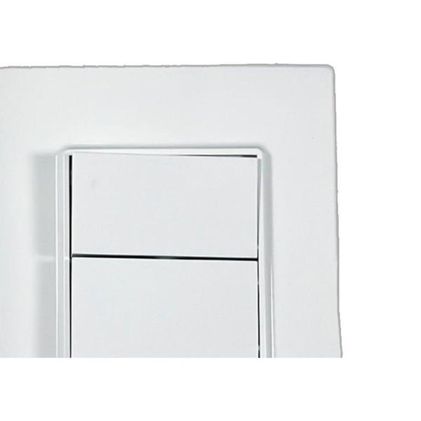 Imagem de Kit C/5 - Conjunto Ilumi Vivaz Branco Com Placa 3 Simples...