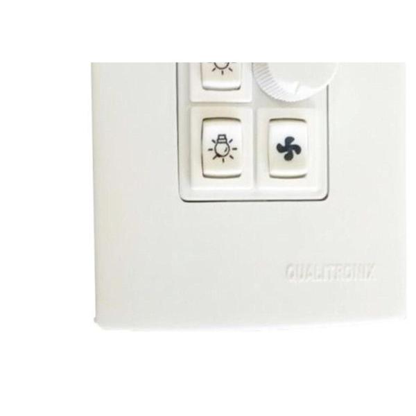 Imagem de Kit C/5 - Controle Ventilador Qualitronix Luz+Reversor 2L...