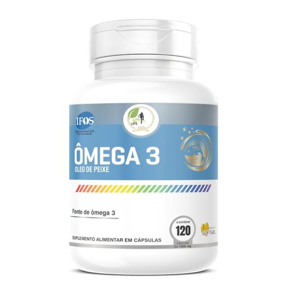 Imagem de KIT C/5 Ômega 3 Epa Dha Premium 120 Cápsulas Softgel 1000mg - Fits Life