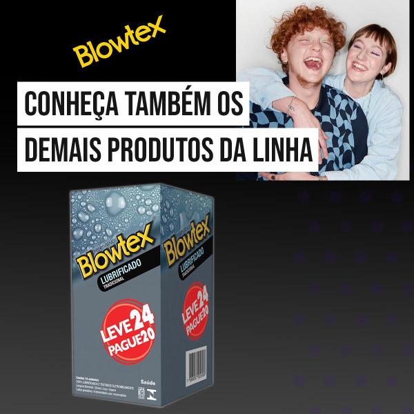 Imagem de Kit c/ 5 Pacotes Preservativo Blowtex Extra Grande c/ 3 Un Cada