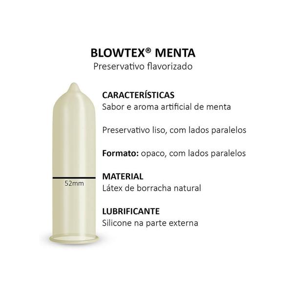 Imagem de Kit c/ 5 Pacotes Preservativo Blowtex Tutti-Frutti c/ 3 Un Cada