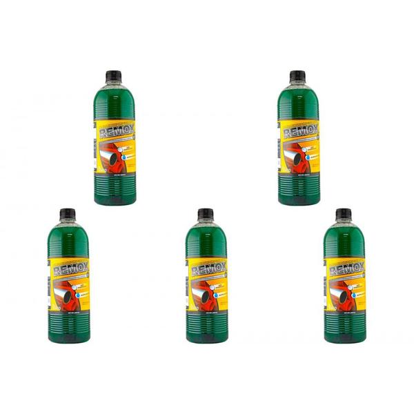 Imagem de Kit C/5 - Removedor De Ferrugem Remox 1000 Ml