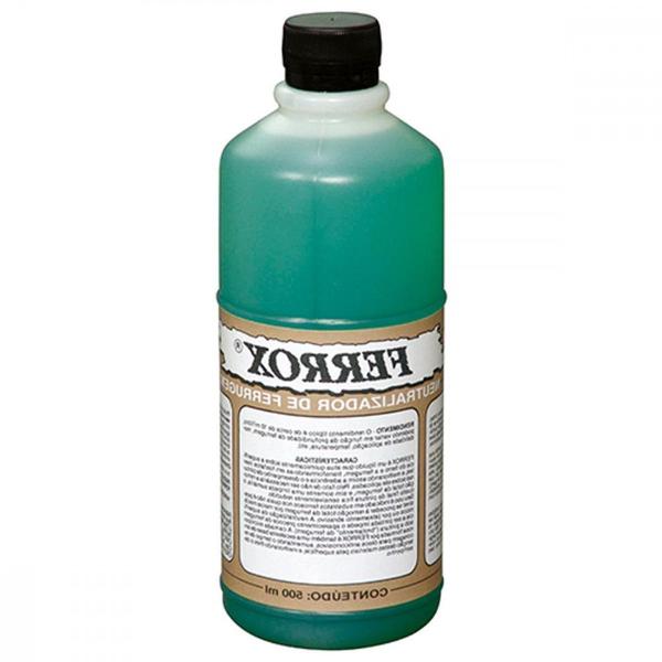 Kit C/5 - Removedor Neutralizador Convertedor. Ferrugem F... - FERROX Imagem de Kit C/5 - Removedor Neutralizador Convertedor. Ferrugem F...