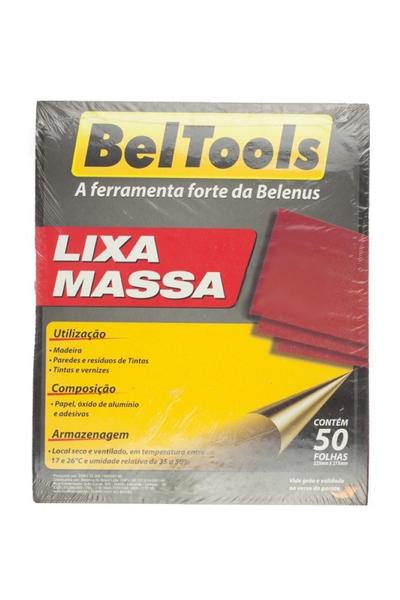 Imagem de Kit C/ 50 Lixa Massa Grão 150 Beltools