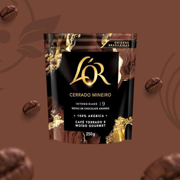 Imagem de Kit C/ 6 Café Lor Gourmet CERRADO MINEIRO 250g