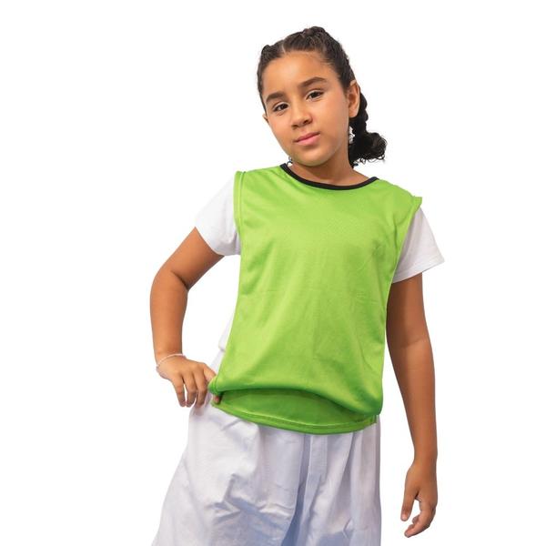 Imagem de Kit C/6 Coletes Infantil de Futebol Treino Jogo Simples 1 Fit