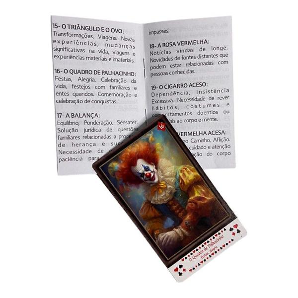 Imagem de Kit c/ 6 O Legítimo Tarô do Zé Pilintra 36 Cartas Plas+Man