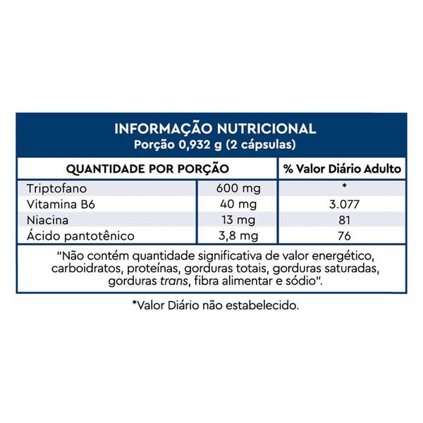 Imagem de Kit c/ 60 Suplemento de Triptofano 600mg e Vitaminas Lavitan