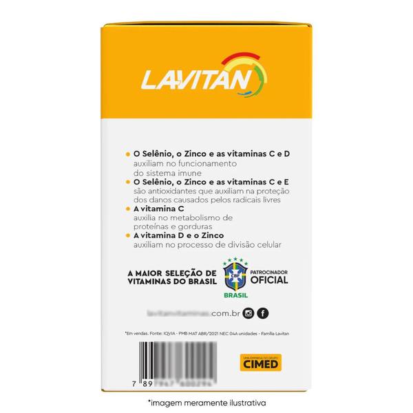 Imagem de Kit c/60 Suplemento Vitamina Mineral CDZSE Imunidade Lavitan