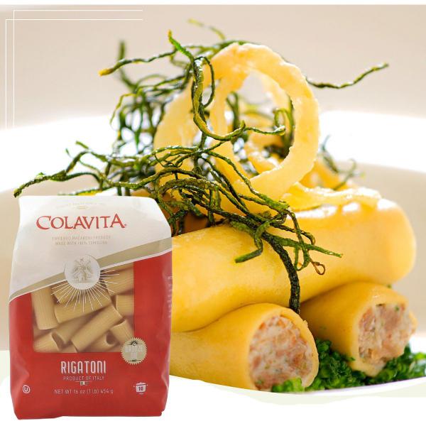 Imagem de Kit c/ 6un Macarrão Rigatoni COLAVITA Grano Duro 500g