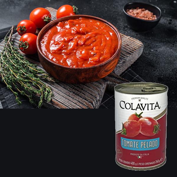 Imagem de Kit c/ 6un Tomate Pelado Italiano COLAVITA 400g