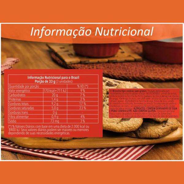 Imagem de Kit c/ 6und Biscoito sem Glúten SCHAR Choco Chip Cookie 100g