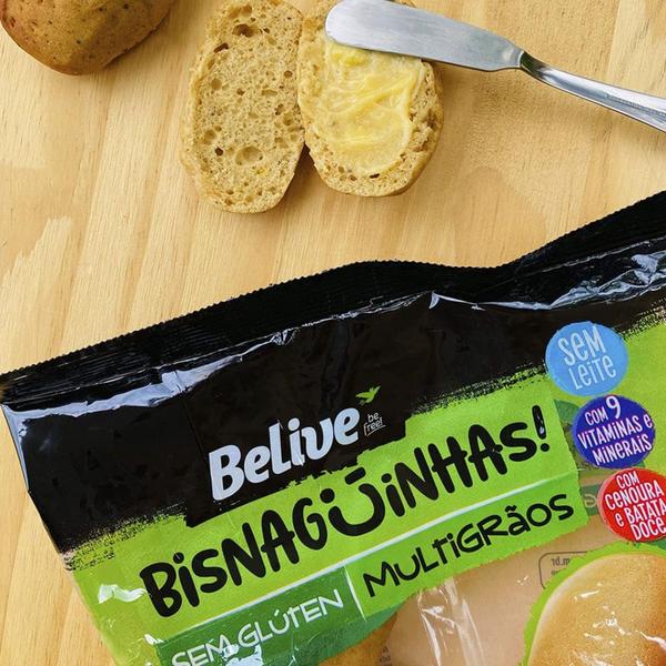 Imagem de Kit c/ 6und Bisnaguinha Multigraos Belive Sem gluten 200g