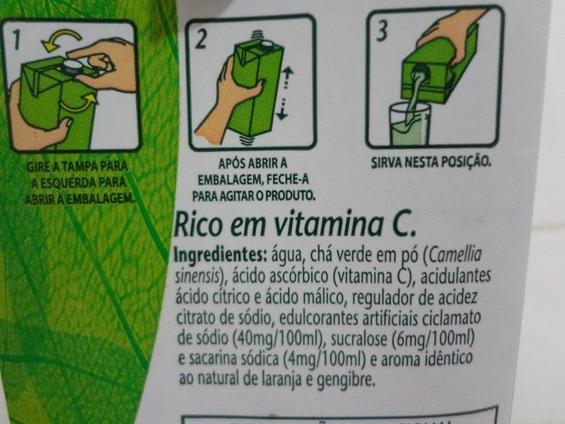 Imagem de Kit c/ 6und Chá Verde Laranja com Gengibre FEEL GOOD 1L