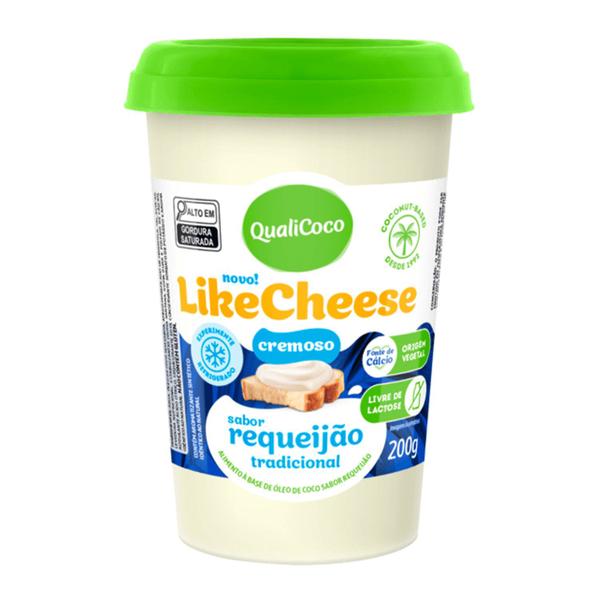 Kit c/ 6und LIKECHEESE Sabor Requeijão Tradicional 200g - Qualicoco Imagem de Kit c/ 6und LIKECHEESE Sabor Requeijão Tradicional 200g